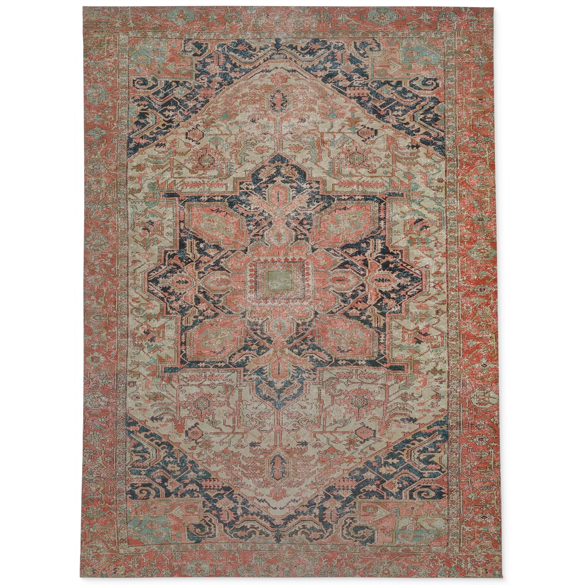 Herez Rust Area Rug By Kavka Designs