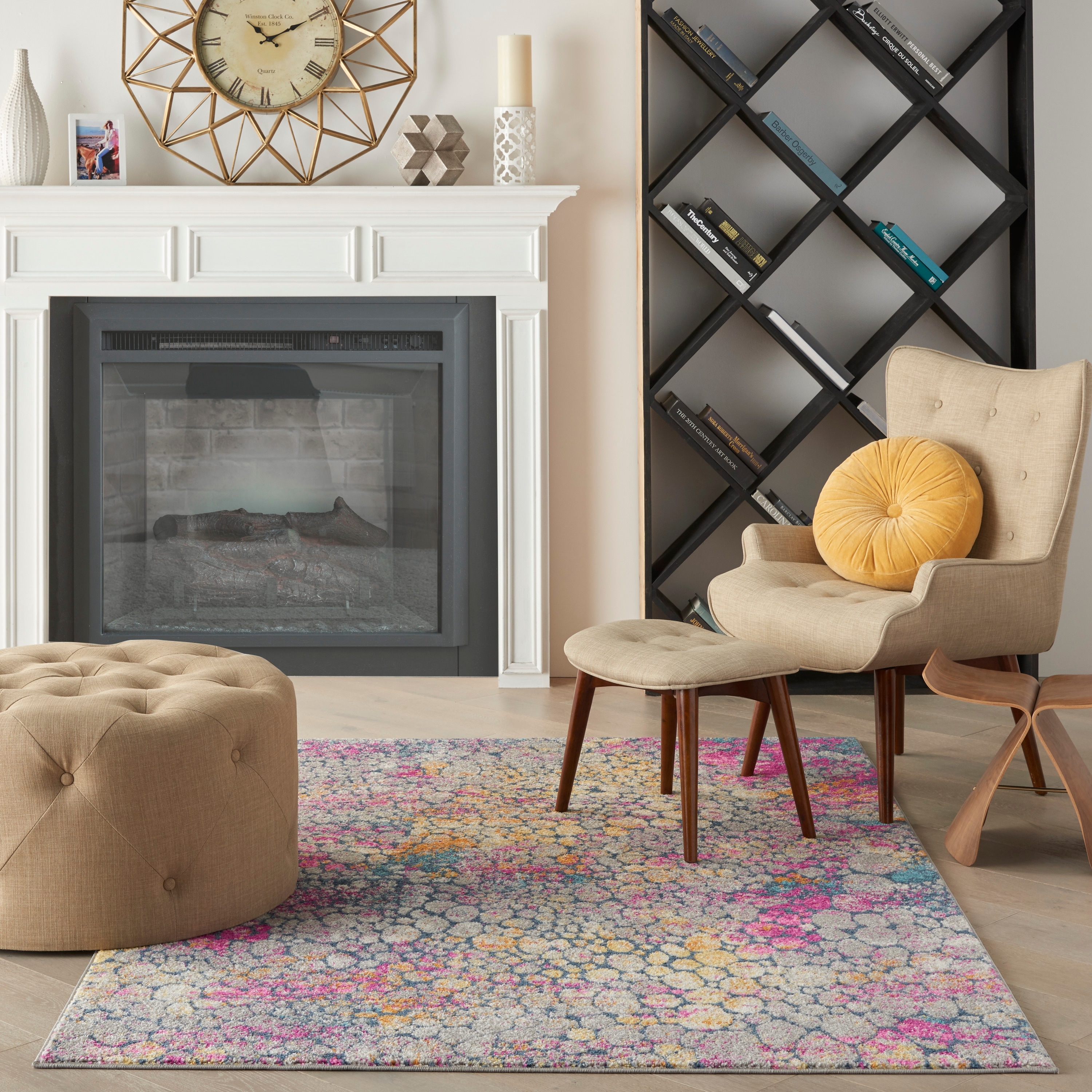Nourison Passion Contemporary Abstract Area Rug