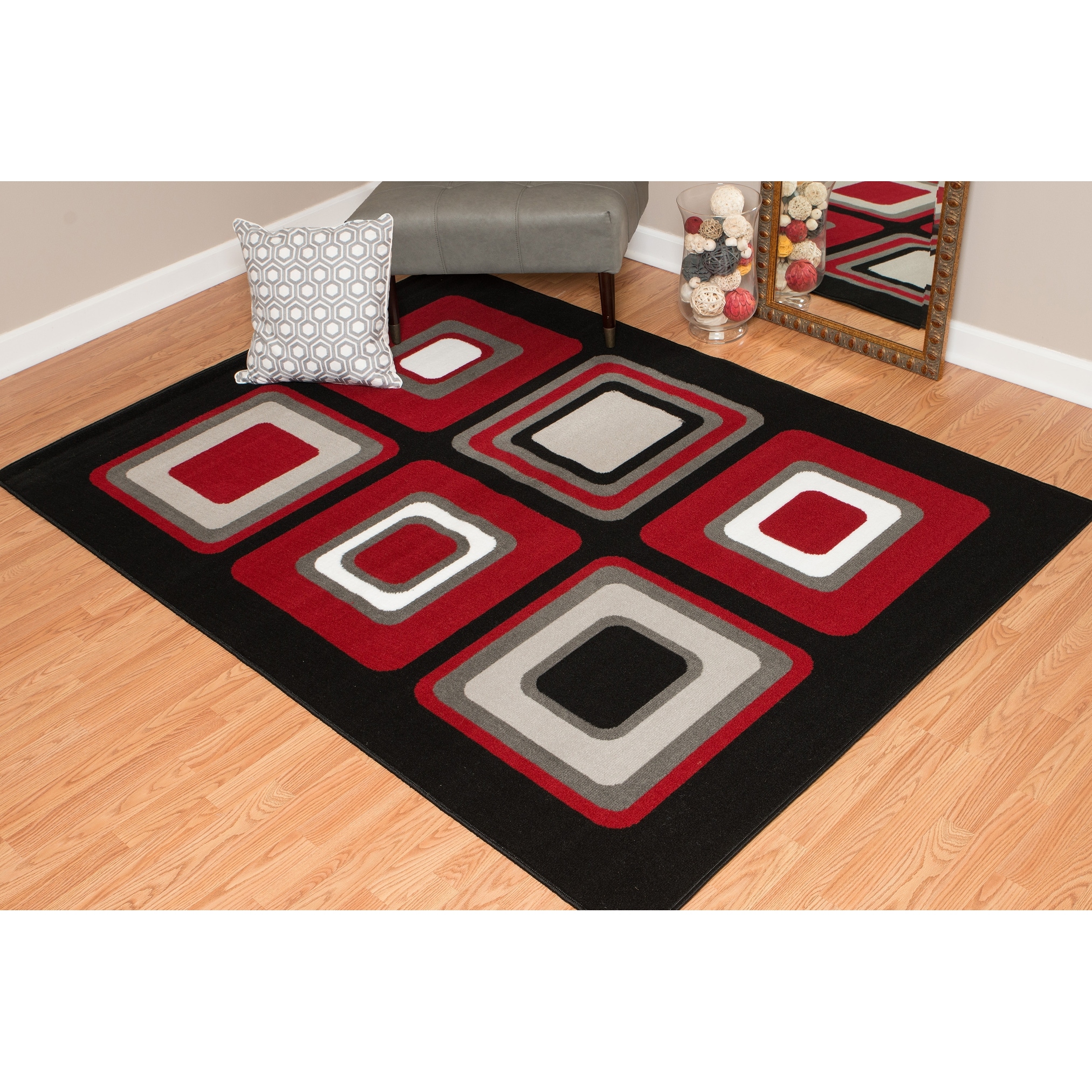 Westfield Home Montclaire Flannery Geometric Area Rug