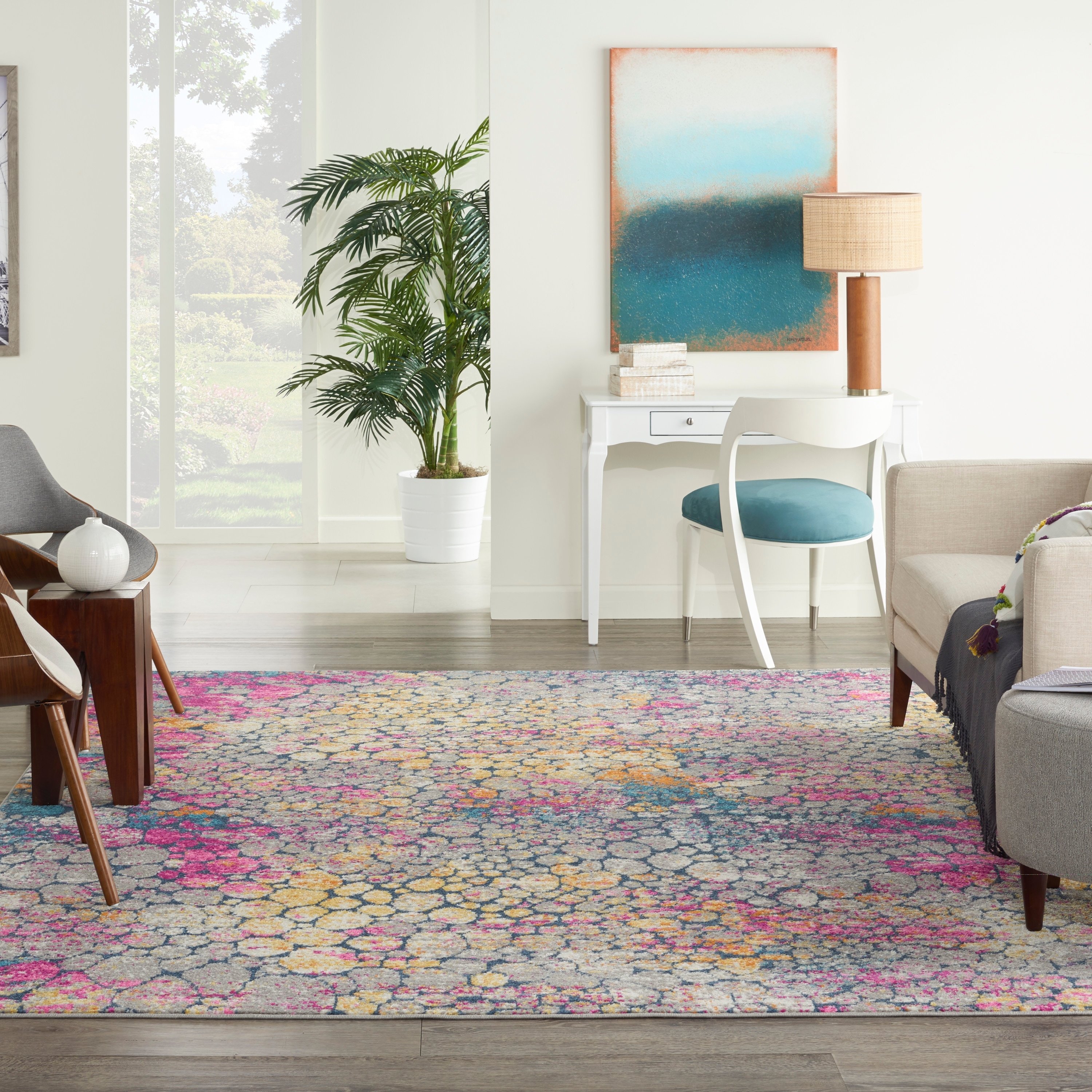 Nourison Passion Contemporary Abstract Area Rug